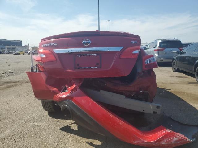 3N1AB7AP6KY218541 - 2019 NISSAN SENTRA S RED photo 6