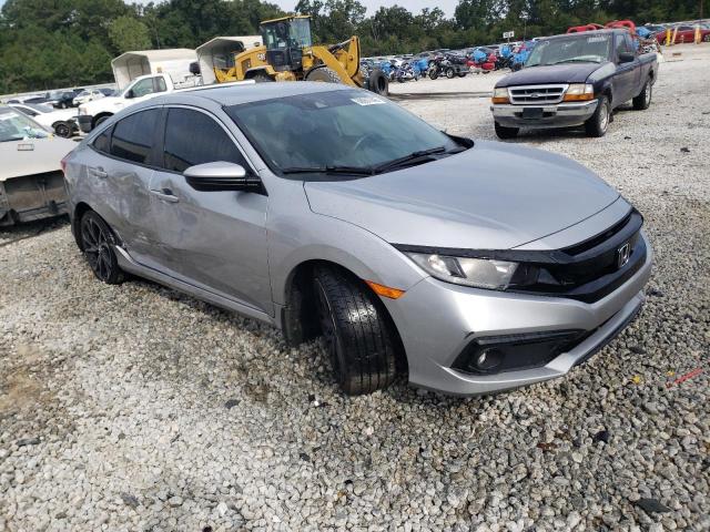 19XFC2F81KE031102 - 2019 HONDA CIVIC SPORT 银色 照片 4