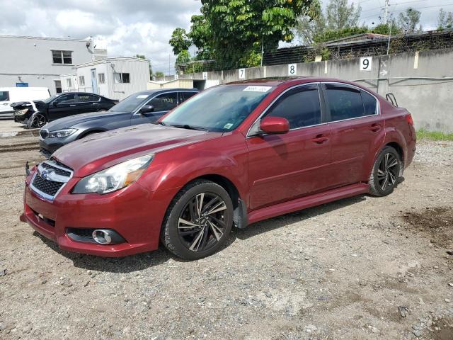 4S3BMBK68D3006109 - 2013 SUBARU LEGACY 2.5I LIMITED BURGUNDY photo 1