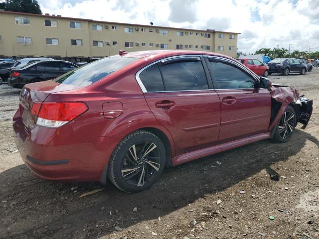 4S3BMBK68D3006109 - 2013 SUBARU LEGACY 2.5I LIMITED BURGUNDY photo 3