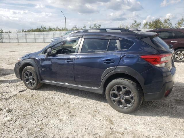 JF2GTHSC8MH279153 - 2021 SUBARU CROSSTREK SPORT BLUE photo 2