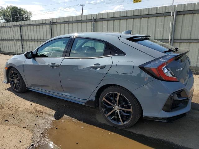 SHHFK7H90MU217778 - 2021 HONDA CIVIC SPORT TOURING BLUE photo 2