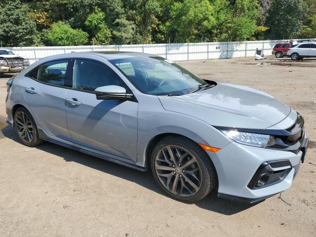 SHHFK7H90MU217778 - 2021 HONDA CIVIC SPORT TOURING BLUE photo 4