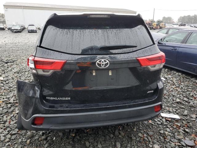 5TDBZRFH1KS720228 - 2019 TOYOTA HIGHLANDER LE BLACK photo 6