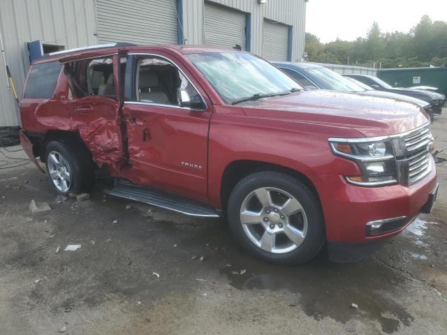 1GNSCCKC0FR259687 - 2015 CHEVROLET TAHOE C1500 LTZ RED photo 4