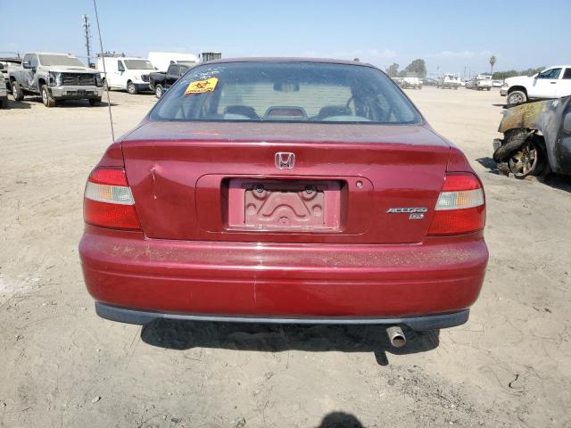 1HGCD5522SA022959 - 1995 HONDA ACCORD DX RED photo 6