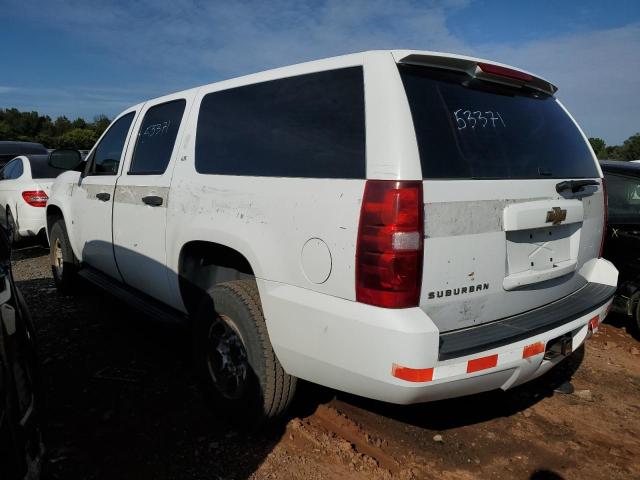 3GNGK26K37G275839 - 2007 CHEVROLET SUBURBAN K2500 WHITE photo 2