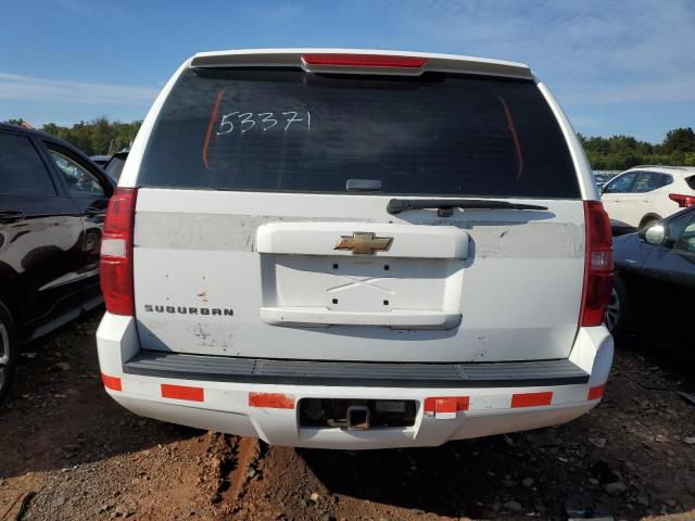 3GNGK26K37G275839 - 2007 CHEVROLET SUBURBAN K2500 WHITE photo 6