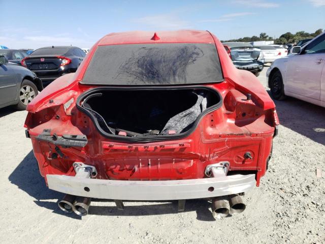 1G1FK1R63K0116872 - 2019 CHEVROLET CAMARO ZL1 RED photo 6