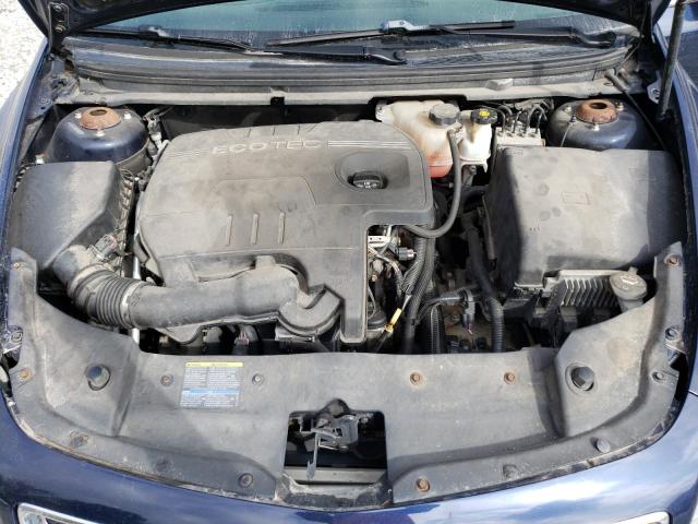 1G1ZC5EB2AF160779 - 2010 CHEVROLET MALIBU 1LT BLUE photo 11