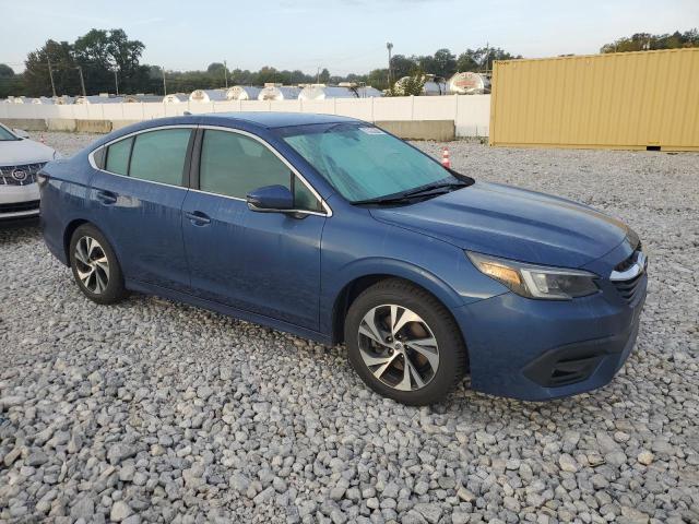 4S3BWAC67L3013165 - 2020 SUBARU LEGACY PREMIUM BLUE photo 4