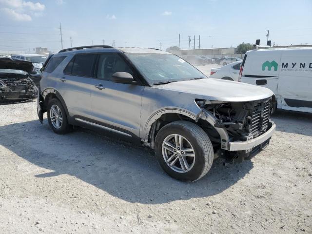 1FMSK7DHXLGC37081 - 2020 FORD EXPLORER XLT SILVER photo 4