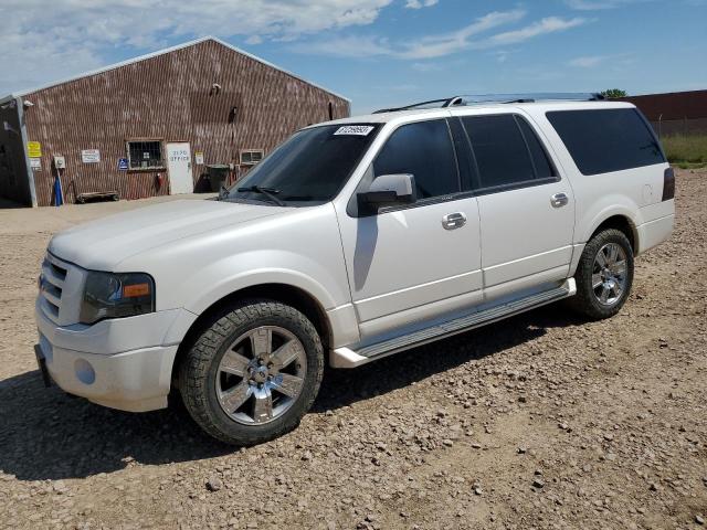 1FMJK2A50AEA17062 - 2010 FORD EXPEDITION EL LIMITED WHITE photo 1