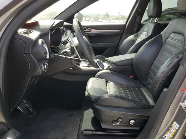 ZASFAKNN0J7B69734 - 2018 ALFA ROMEO STELVIO TI SPORT SILVER photo 7