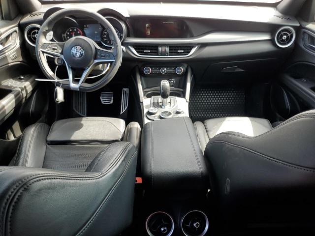 ZASFAKNN0J7B69734 - 2018 ALFA ROMEO STELVIO TI SPORT SILVER photo 8