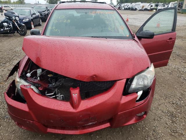 5Y2SL62844Z455523 - 2004 PONTIAC VIBE BURGUNDY photo 11