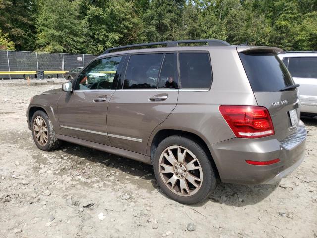 WDCGG8JB0DF976320 - 2013 MERCEDES-BENZ GLK 350 4MATIC BROWN photo 2