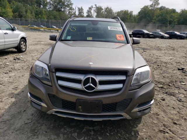 WDCGG8JB0DF976320 - 2013 MERCEDES-BENZ GLK 350 4MATIC BROWN photo 5