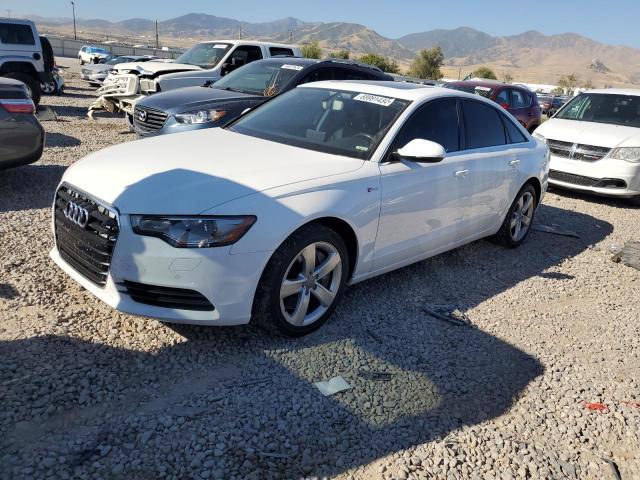 WAUGGAFC9CN092926 - 2012 AUDI A6 PREMIUM PLUS WHITE photo 1