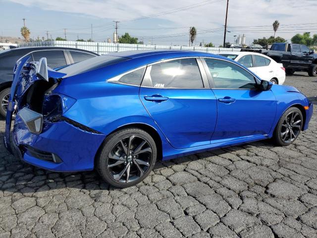 19XFC2F85LE200863 - 2020 HONDA CIVIC SPORT BLUE photo 3