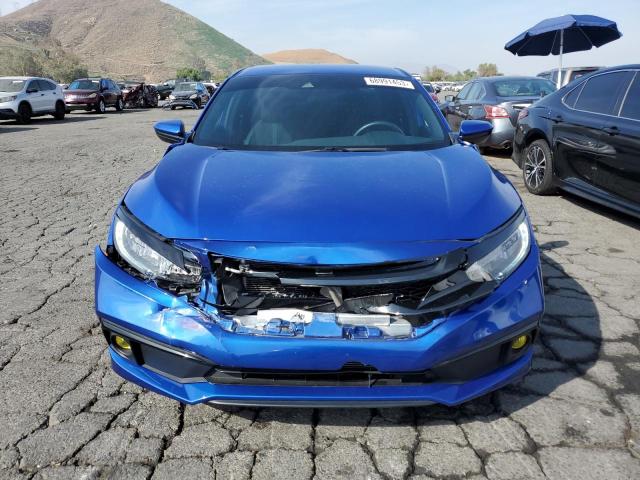19XFC2F85LE200863 - 2020 HONDA CIVIC SPORT BLUE photo 5