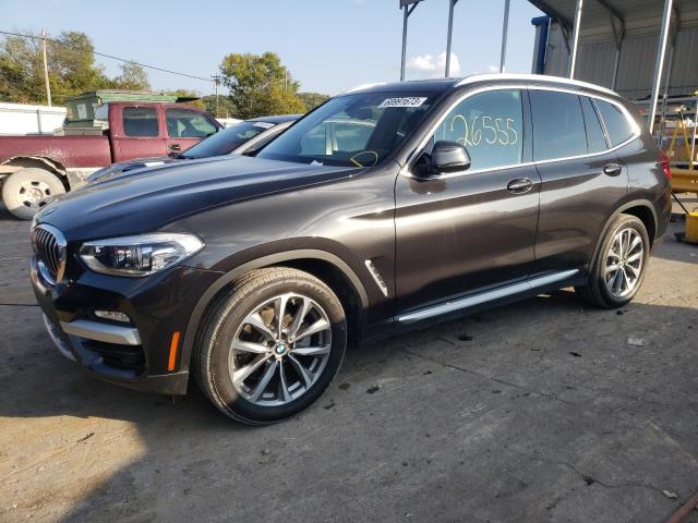 5UXTR9C55KLD92359 - 2019 BMW X3 XDRIVE30I CHARCOAL photo 1