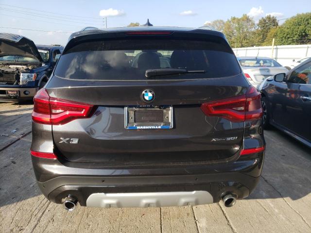 5UXTR9C55KLD92359 - 2019 BMW X3 XDRIVE30I CHARCOAL photo 6