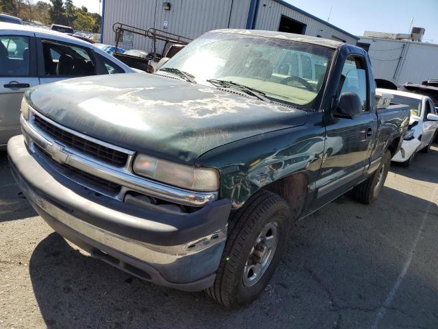 1GCEK14V71Z140555 - 2001 CHEVROLET SILVERADO K1500 GREEN photo 1