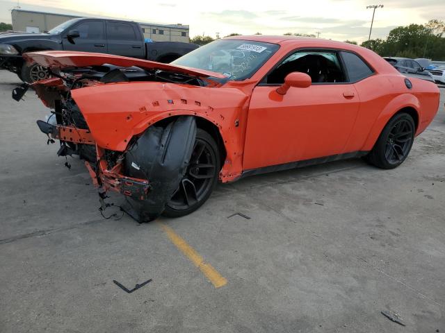 2C3CDZFJ2MH583778 - 2021 DODGE CHALLENGER R/T SCAT PACK ORANGE photo 1