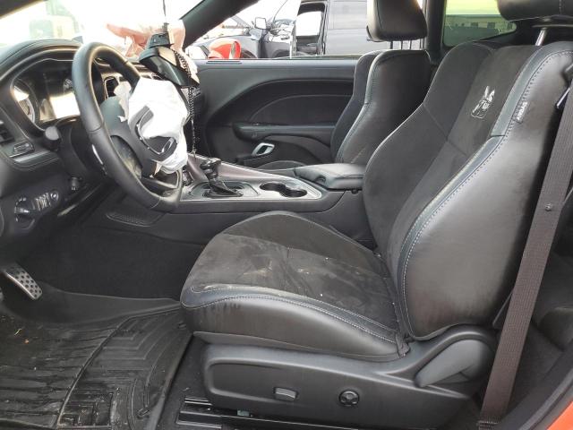 2C3CDZFJ2MH583778 - 2021 DODGE CHALLENGER R/T SCAT PACK ORANGE photo 7