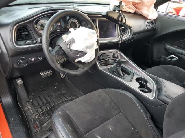 2C3CDZFJ2MH583778 - 2021 DODGE CHALLENGER R/T SCAT PACK ORANGE photo 8