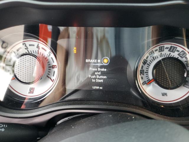 2C3CDZFJ2MH583778 - 2021 DODGE CHALLENGER R/T SCAT PACK ORANGE photo 9