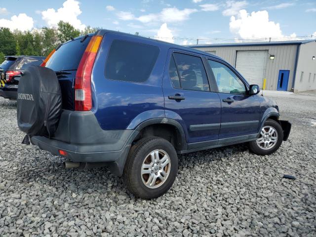 JHLRD78862C059248 - 2002 HONDA CR-V EX BLUE photo 3