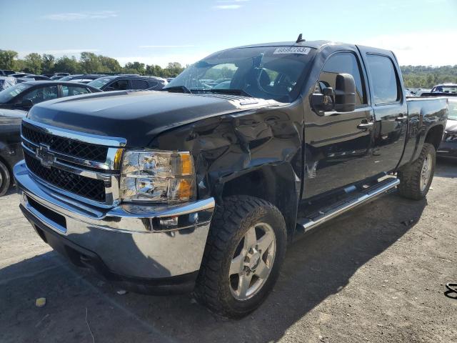 1GC1KXCG2CF239647 - 2012 CHEVROLET SILVERADO K2500 HEAVY DUTY LT BLACK photo 1