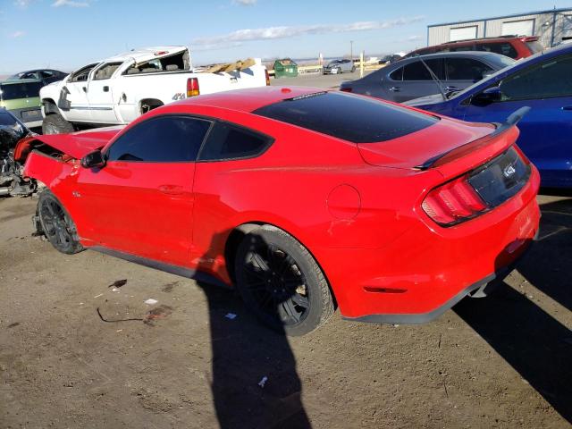 1FA6P8CF0K5143496 - 2019 FORD MUSTANG GT RED photo 2