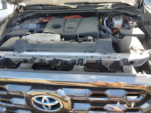 5TFNC5DB6PX014640 - 2023 TOYOTA TUNDRA CREWMAX PLATINUM Gümüş foto 11