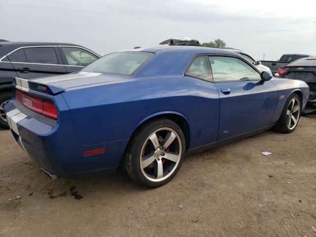 2B3CJ7DJXBH508434 - 2011 DODGE CHALLENGER SRT-8 BLUE photo 3