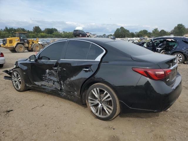 JN1EV7AR9JM443418 - 2018 INFINITI Q50 LUXE BLACK photo 2