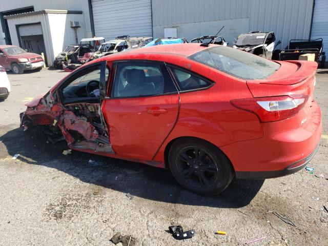 1FADP3F29DL237135 - 2013 FORD FOCUS SE RED photo 2