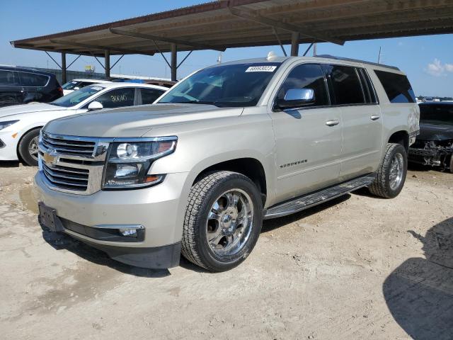 1GNSCJKC8HR131771 - 2017 CHEVROLET SUBURBAN C1500 PREMIER SILVER photo 1