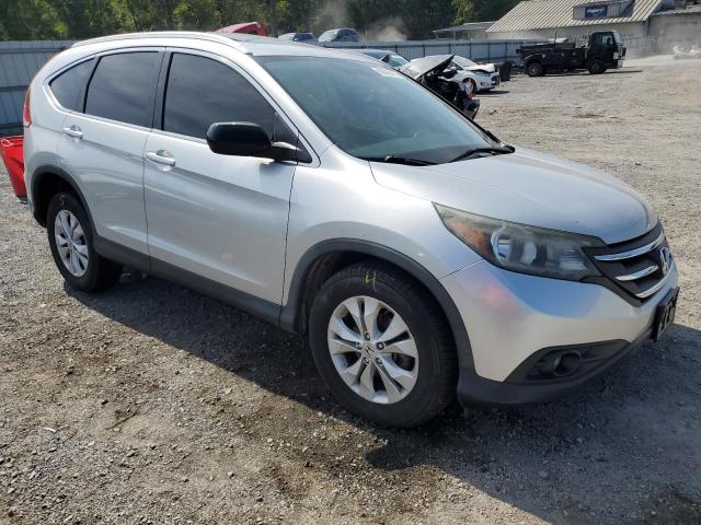 2HKRM4H78CH623121 - 2012 HONDA CR-V EXL SILVER photo 4