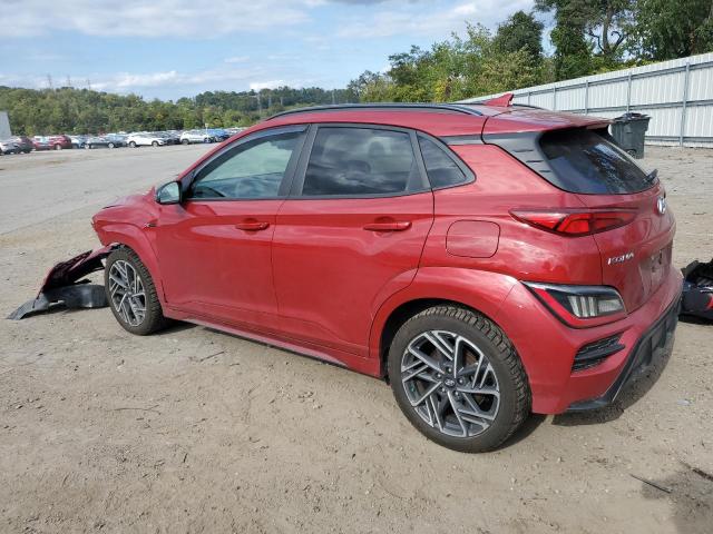 KM8K3CA32NU902705 - 2022 HYUNDAI KONA N LINE RED photo 2