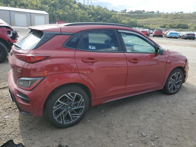 KM8K3CA32NU902705 - 2022 HYUNDAI KONA N LINE RED photo 3