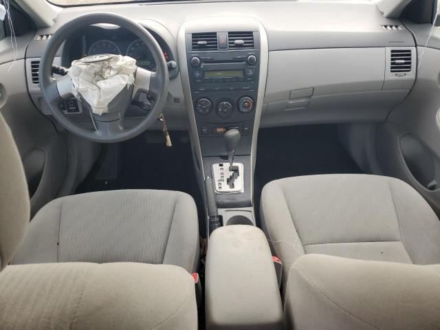 1NXBU4EE2AZ374575 - 2010 TOYOTA COROLLA BASE Argent photo 8