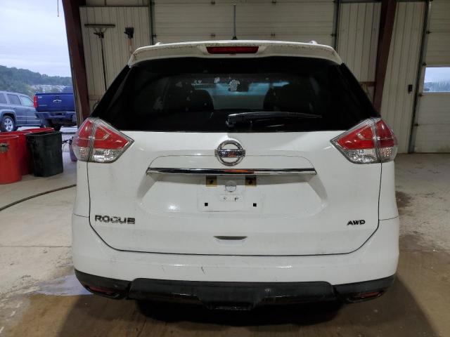 KNMAT2MV9GP615628 - 2016 NISSAN ROGUE S WHITE photo 6