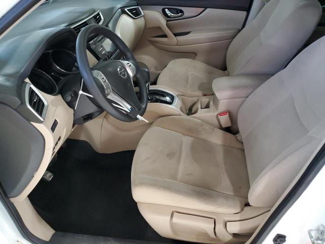 KNMAT2MV9GP615628 - 2016 NISSAN ROGUE S WHITE photo 7