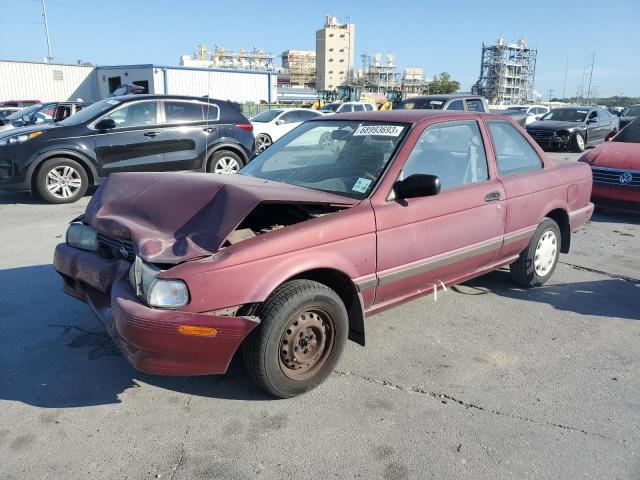 1N4EB32HXRC708018 - 1994 NISSAN SENTRA E BURGUNDY photo 1