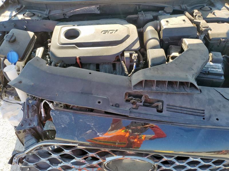 5NPE34AF9JH716665 - 2018 HYUNDAI SONATA SPORT შავი ფოტო 11