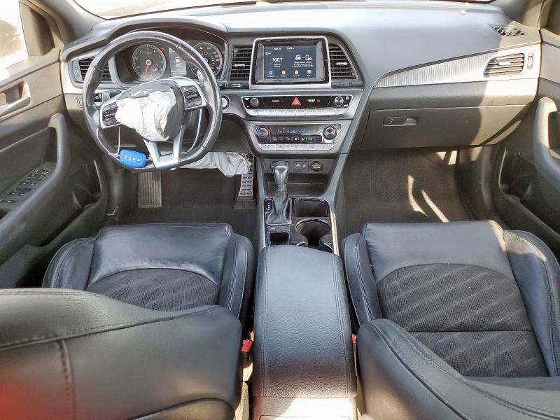 5NPE34AF9JH716665 - 2018 HYUNDAI SONATA SPORT შავი ფოტო 8