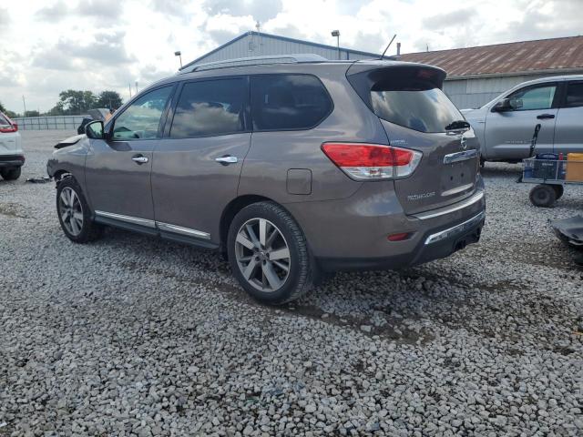 5N1AR2MM5EC664153 - 2014 NISSAN PATHFINDER S Коричневий фото 2
